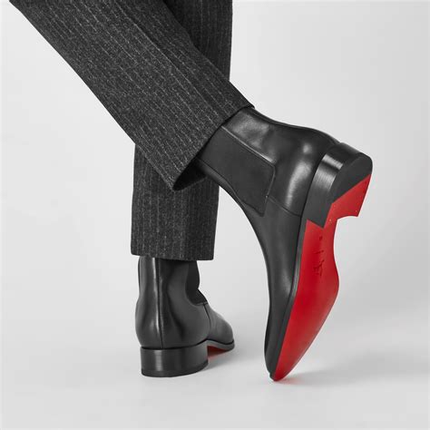 christian louboutin chelsea boots men.